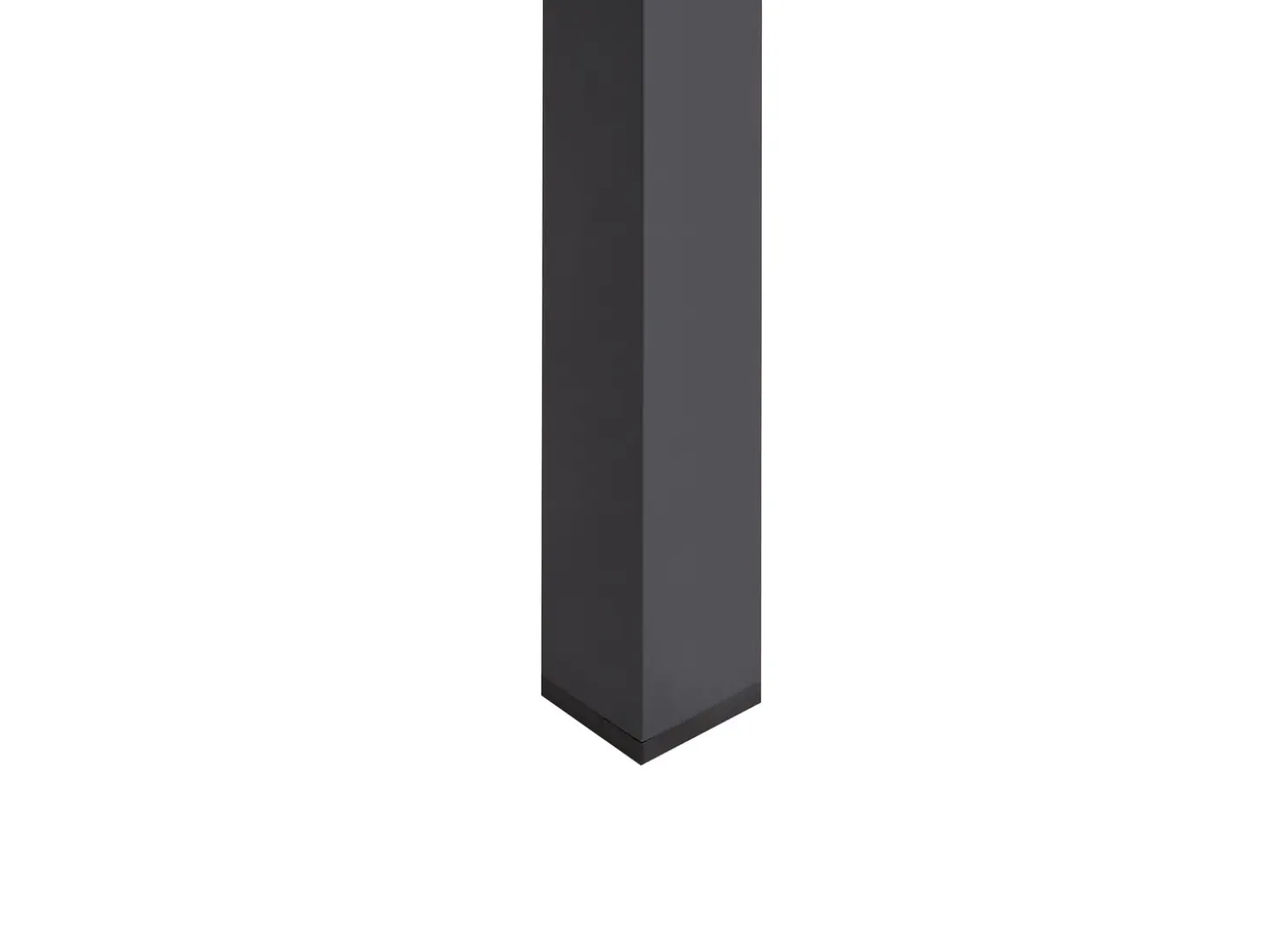 Havebord med udtræk SKALOMA 180/240 cm 90 cm Metal Mørkegrå