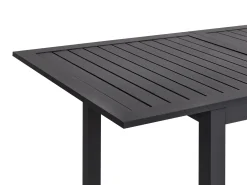 Havebord med udtræk SKALOMA 180/240 cm 90 cm Metal Mørkegrå