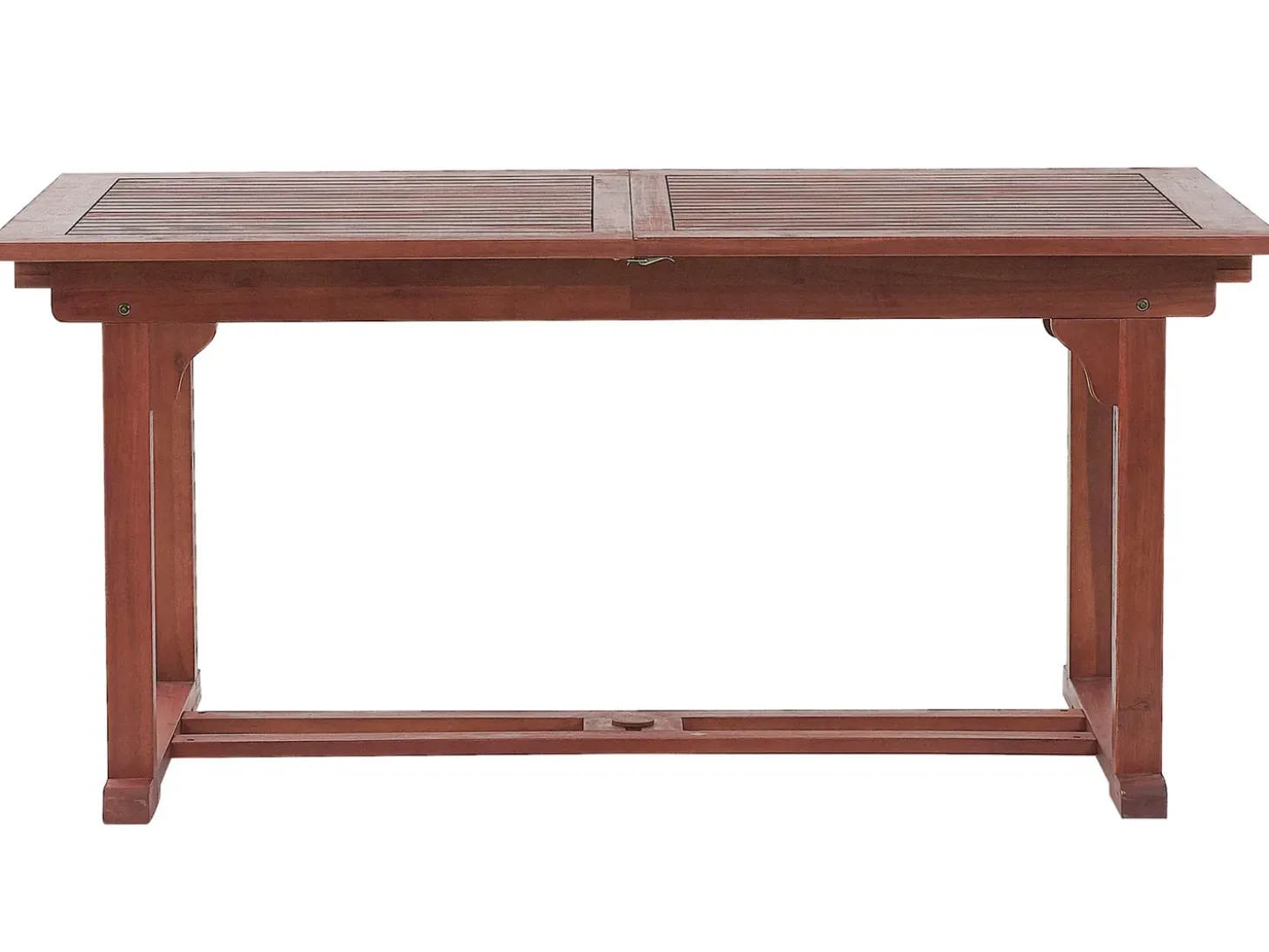 Havebord med udtræk TOSCANA 160/220 cm 90 cm Akacietræ Mørkebrun