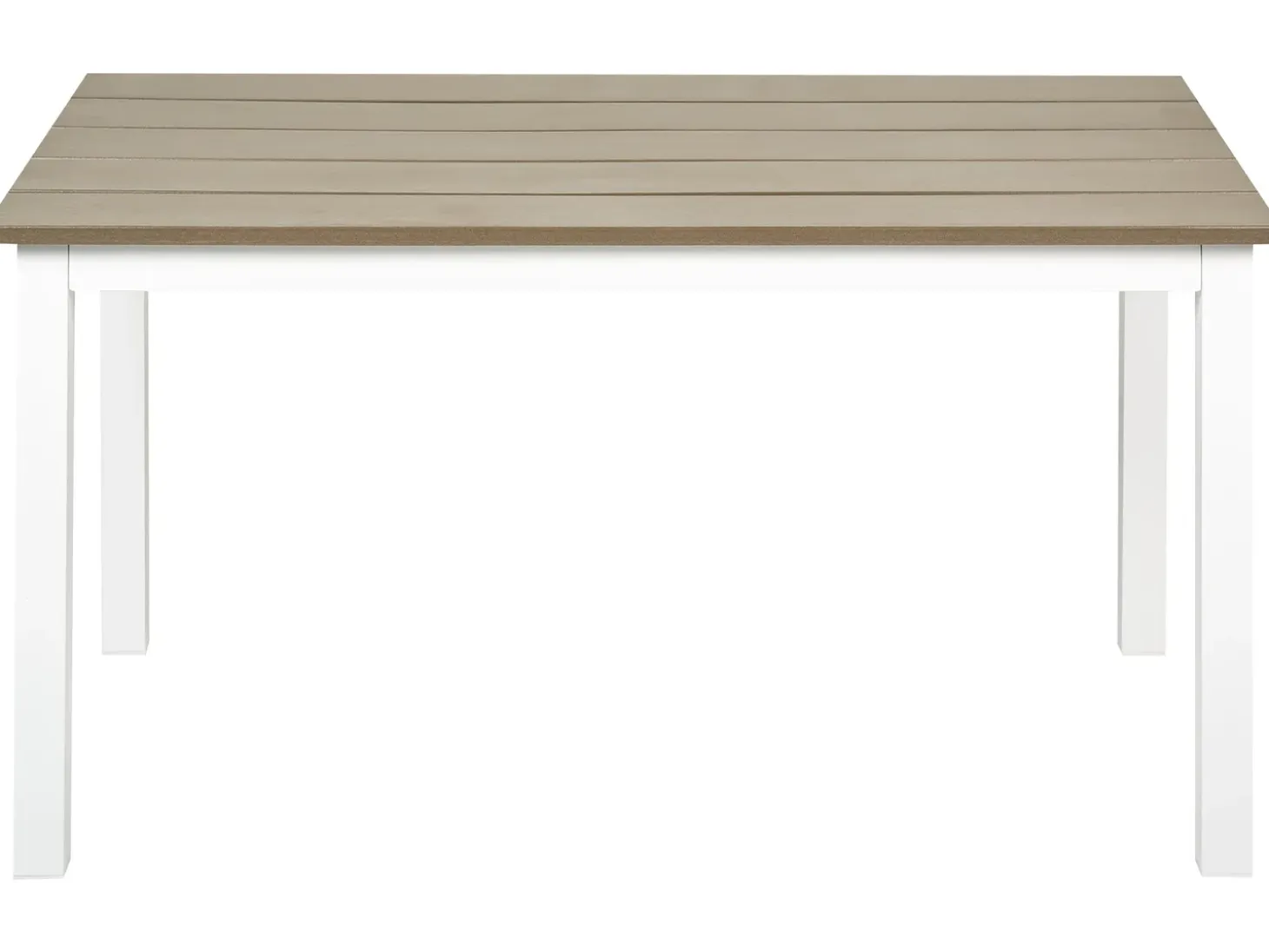 Havebord MESSINA 100 cm 52 cm Hvid