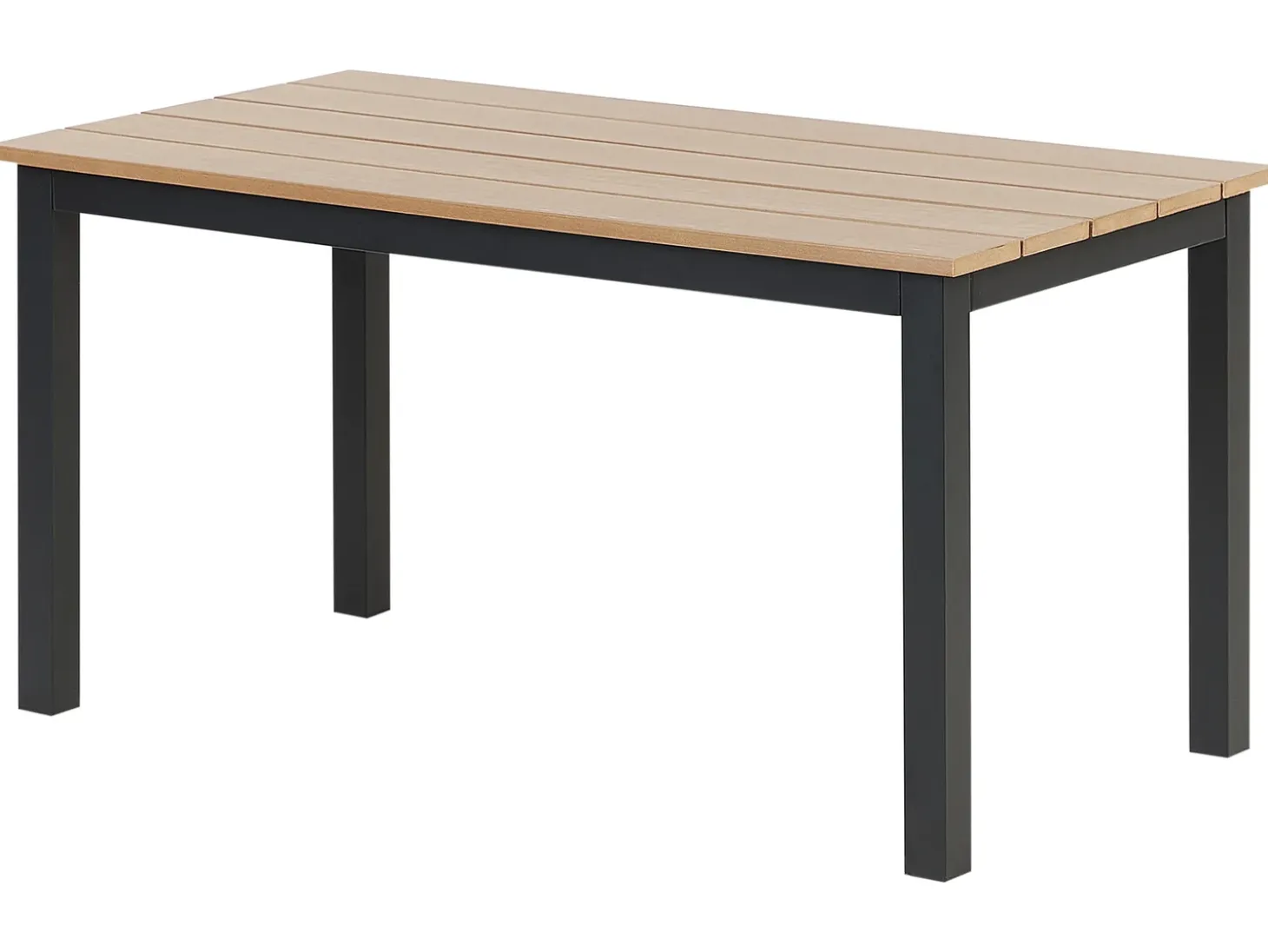 Havebord MESSINA 100 cm 52 cm Sort