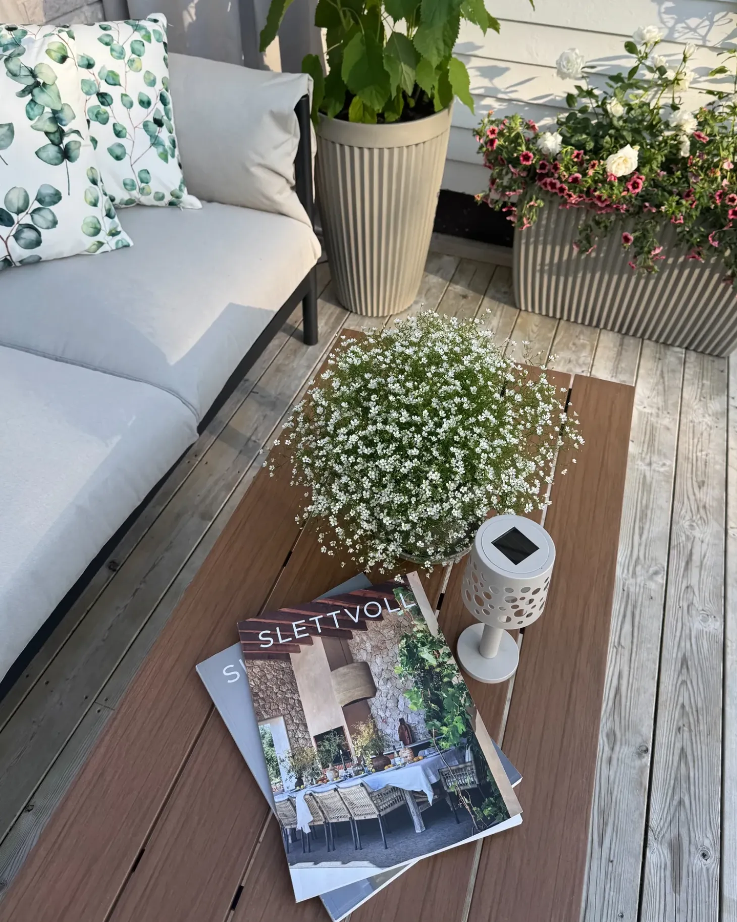Havebord MESSINA 100 cm 52 cm Sort