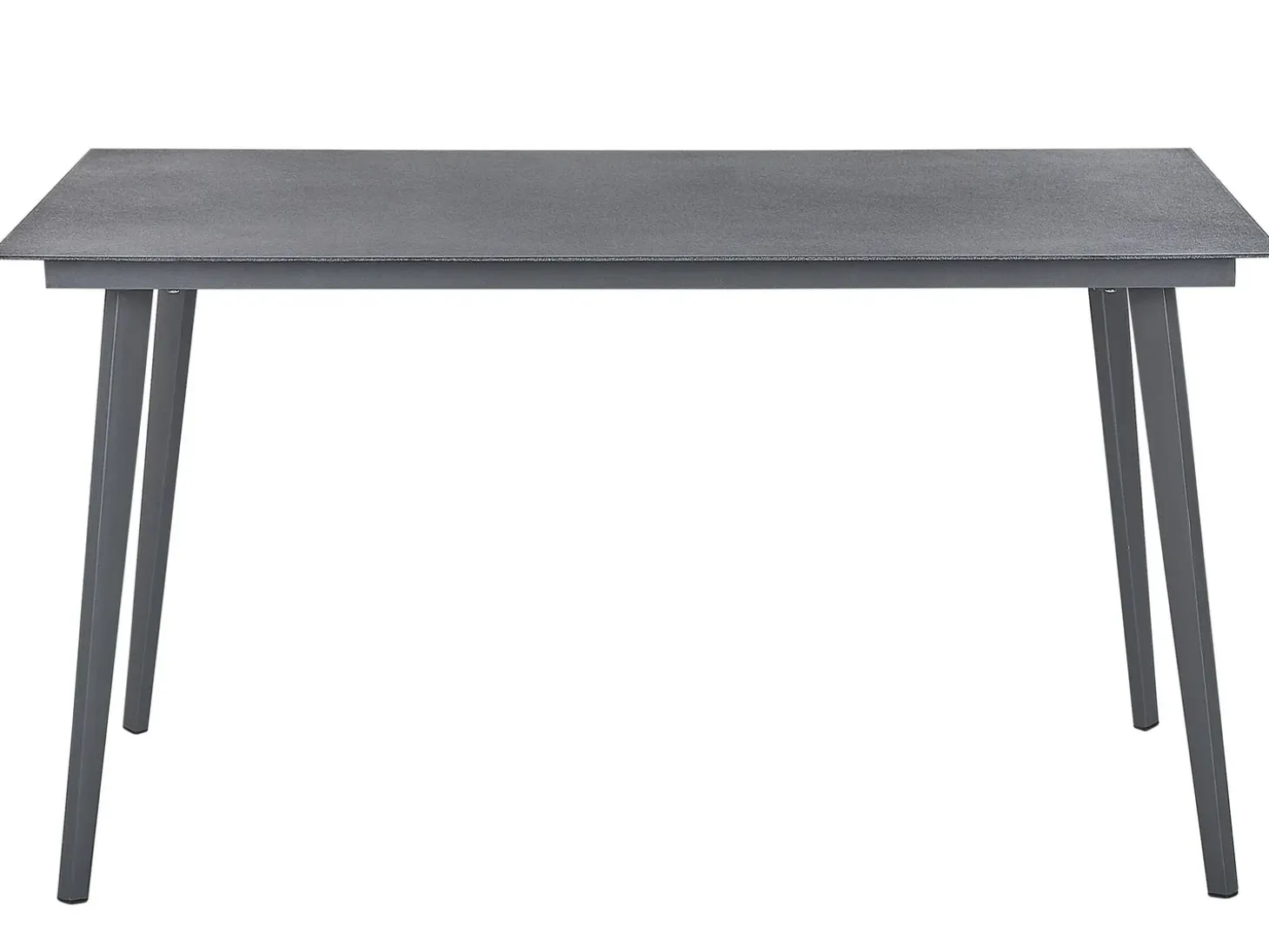 Havebord MILETO 140 cm 80 cm Glas Grå