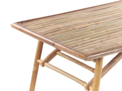Havebord MOLISE 120 cm 69 cm Bambus Lysebrun