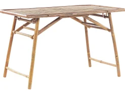 Havebord MOLISE 120 cm 69 cm Bambus Lysebrun