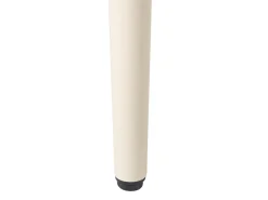 Havebord NATURNO 80 cm 80 cm Metal Lys Beige