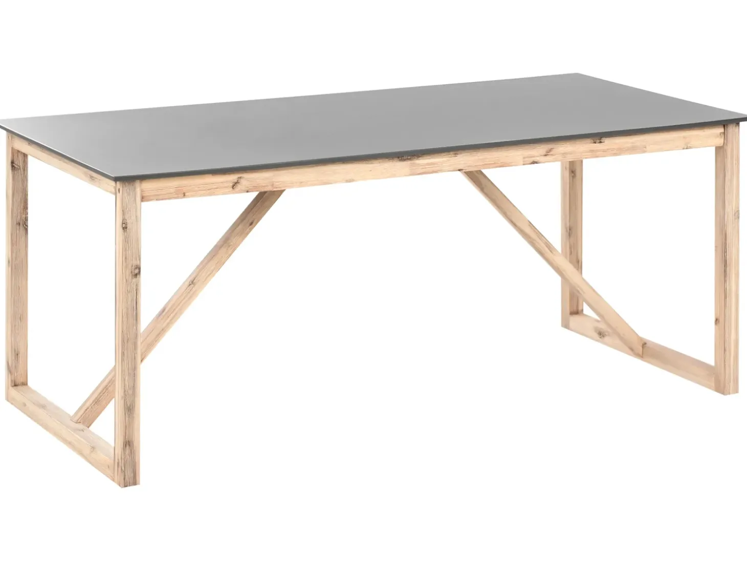 Havebord NOTTERI 180 cm 90 cm Beton Grå