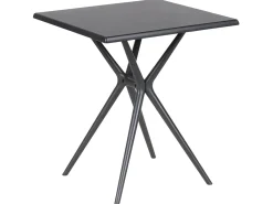 Havebord PIAVE 70 cm 70 cm Sort