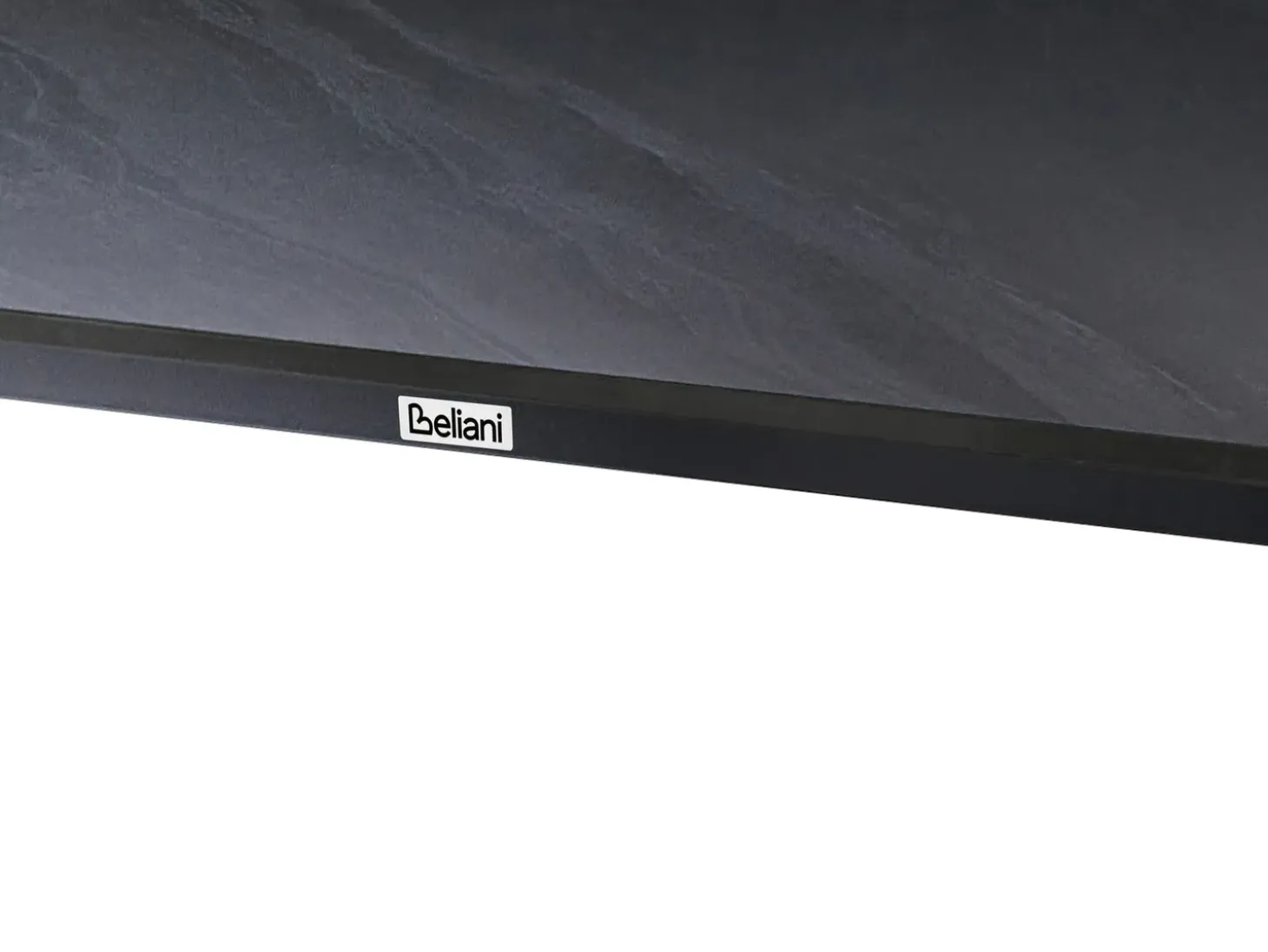 Havebord RODALLO 160 cm 90 cm Sten Sort marmor