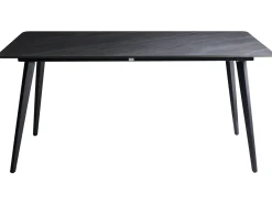 Havebord RODALLO 160 cm 90 cm Sten Sort marmor
