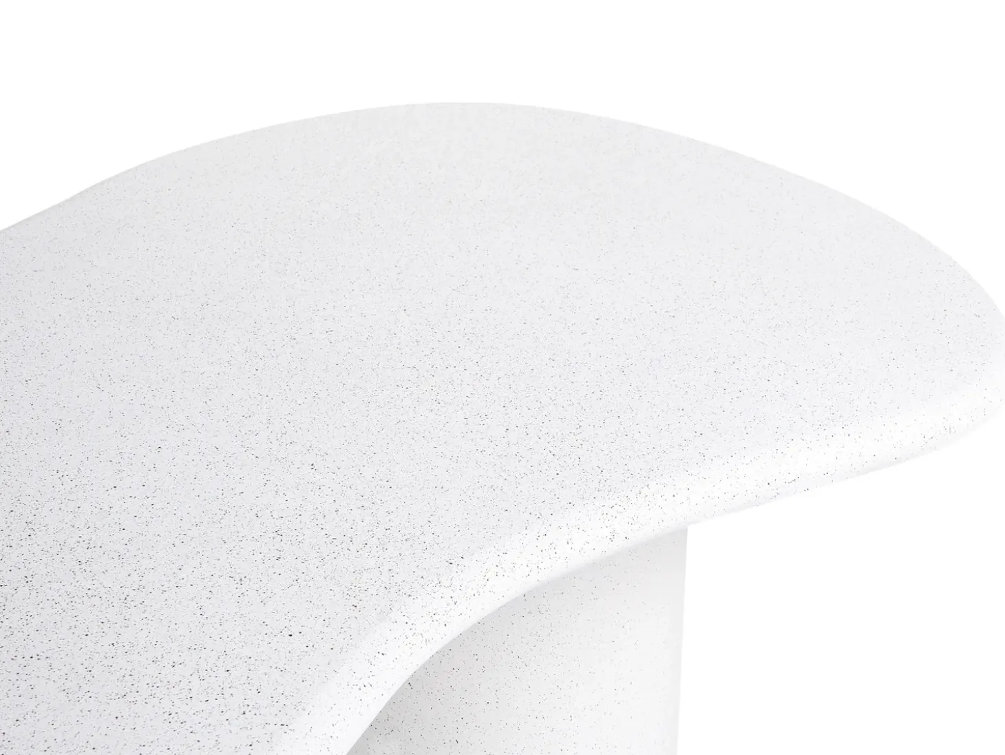 Havebord SIRMIONE 200 cm 110 cm Terrazzo effekt Hvid terrazzo