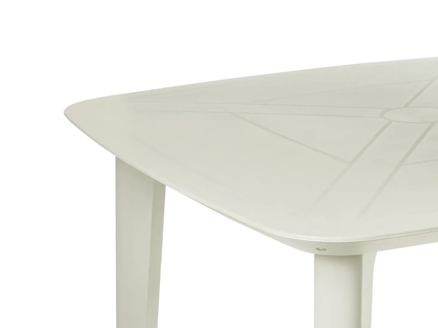 Havebord SORICO 86 cm 86 cm Lys Beige