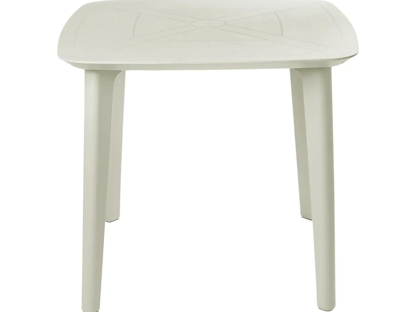 Havebord SORICO 86 cm 86 cm Lys Beige