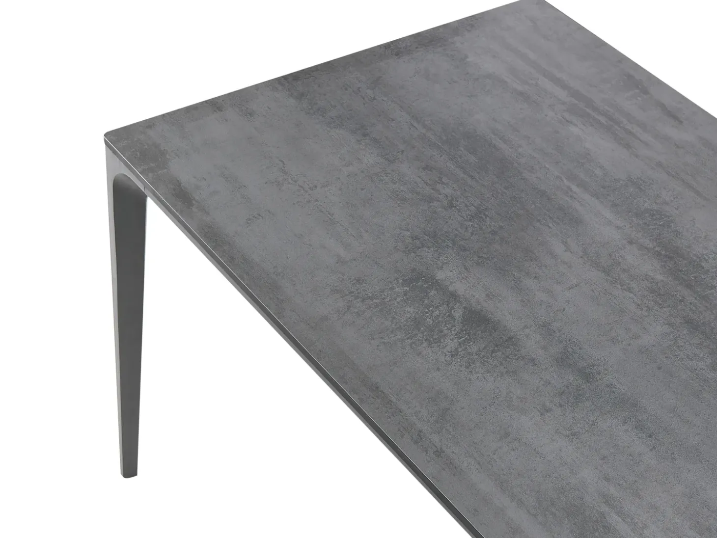 Havebord SOVARETO 180 cm 90 cm Sten effekt Mørkegrå