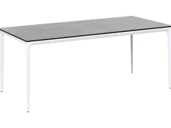 Havebord SOVARETO 180 cm 90 cm Sten effekt Mørkegrå