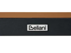 Havebord TIANO 160 cm 90 cm Metal Sort