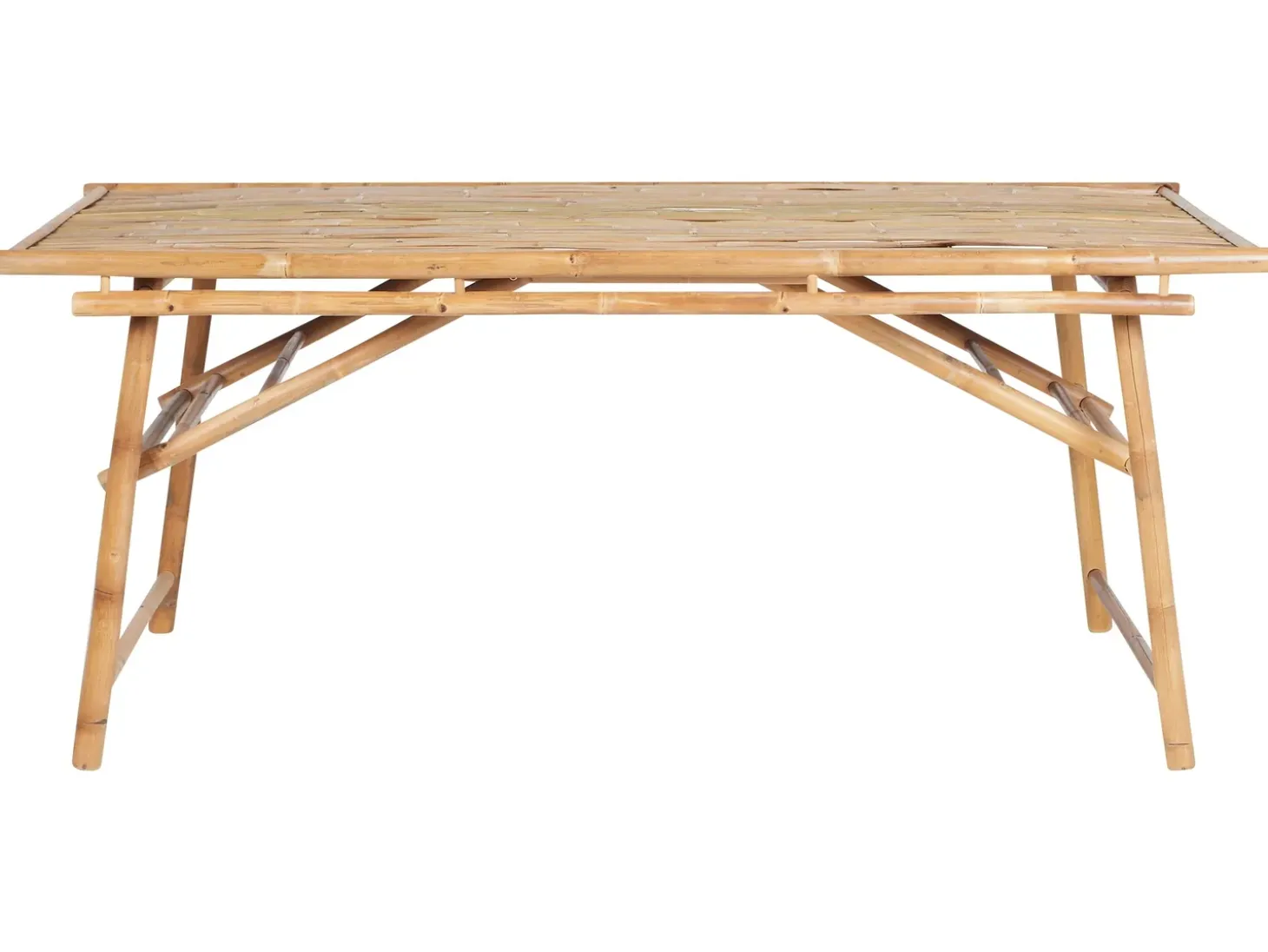 Havebord TINDARI 180 cm 90 cm Bambus Lysebrun