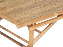 Havebord TINDARI 180 cm 90 cm Bambus Lysebrun
