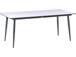 Havebord TOLENTINO 180 cm 90 cm Sten effekt Travertin Effekt