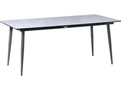Havebord TOLENTINO 180 cm 90 cm Sten effekt Lysegrå