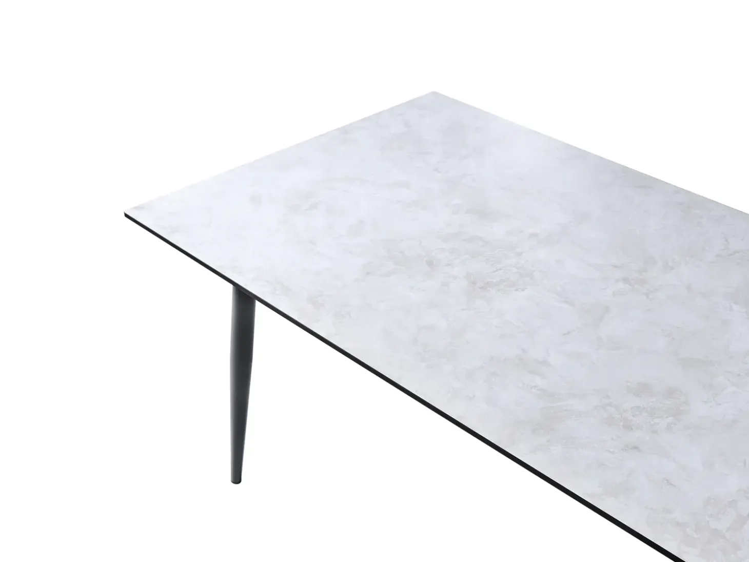 Havebord TOLENTINO 180 cm 90 cm Sten effekt Lysegrå