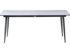 Havebord TOLENTINO 180 cm 90 cm Sten effekt Lysegrå