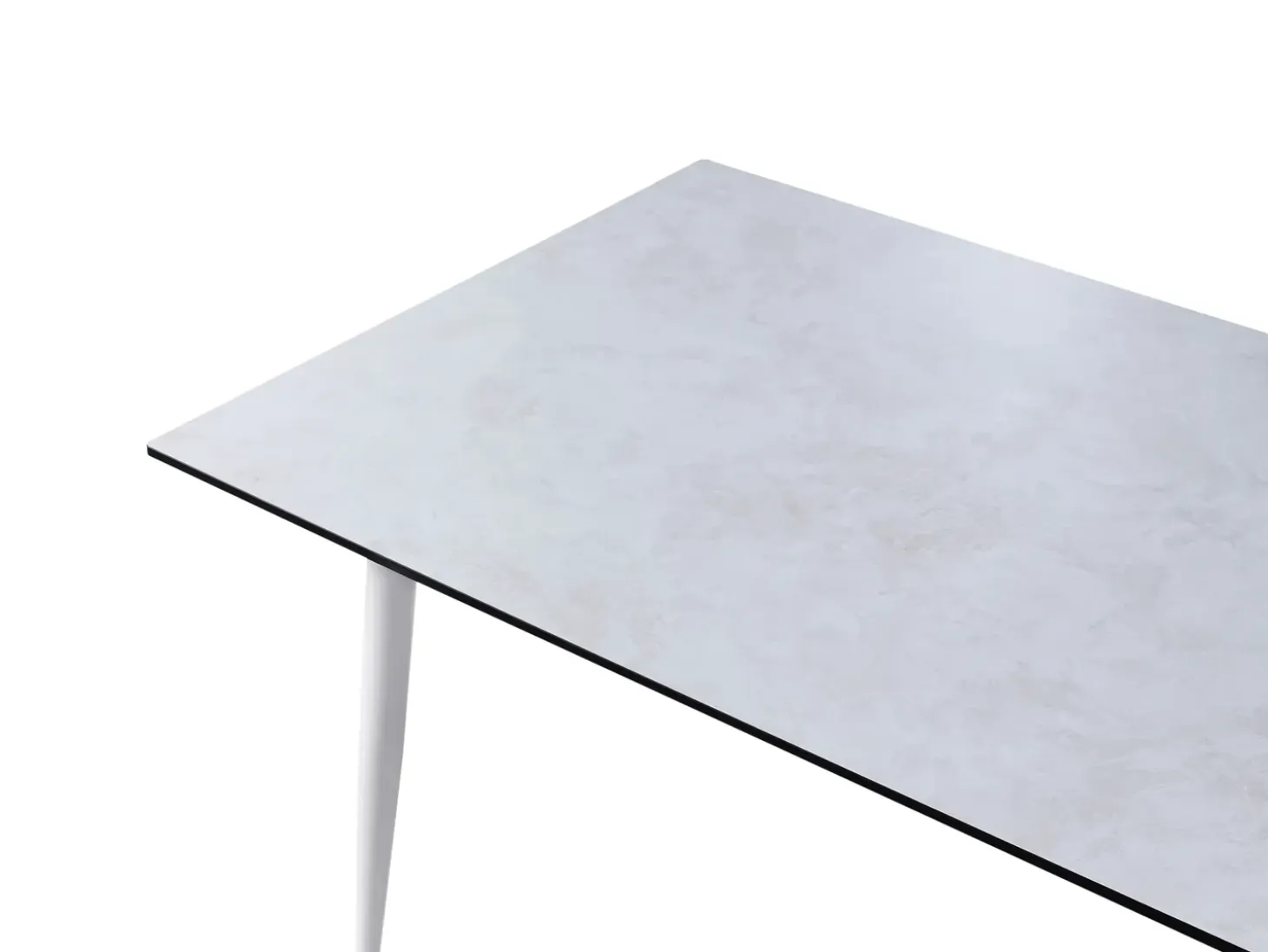 Havebord TOLENTINO 180 cm 90 cm Sten effekt Lysegrå
