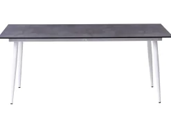 Havebord TOLENTINO 180 cm 90 cm Sten effekt Grå