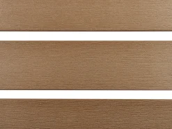 Havebord VERNIO 180 cm 90 cm Metal Brun/sort