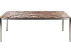 Havebord VIAREGGIO 200 cm 90 cm Certificeret teaktræ Brun