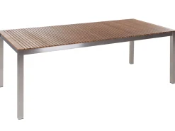 Havebord VIAREGGIO 200 cm 90 cm Certificeret teaktræ Brun