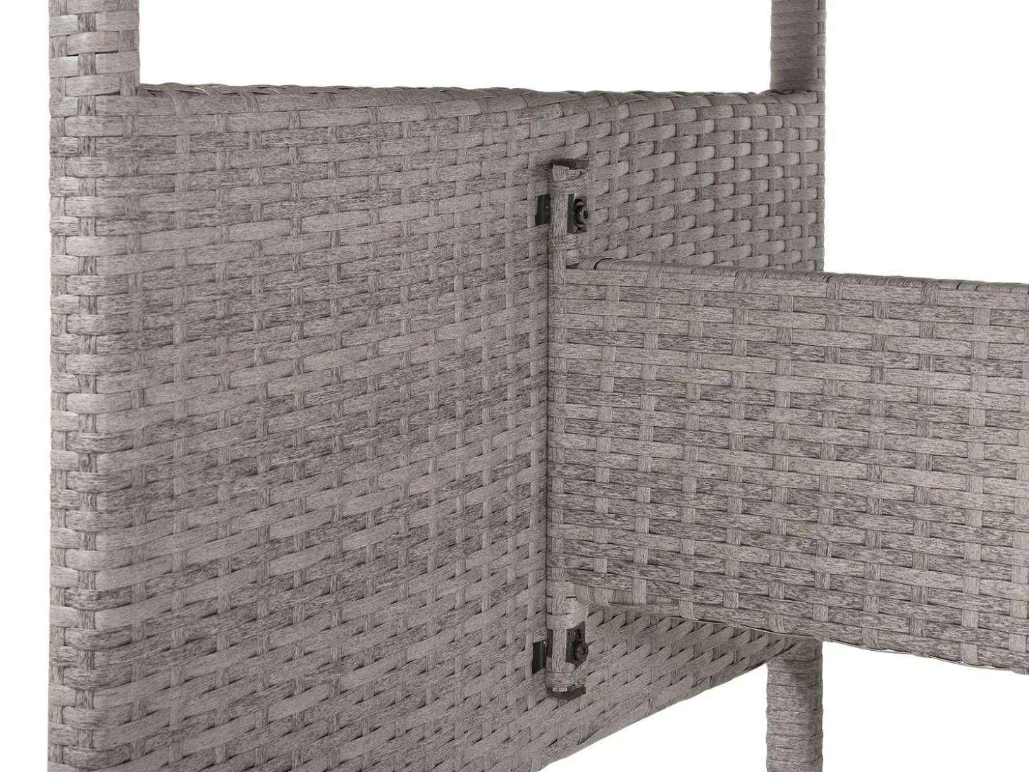 Havebord VITERBO 145 cm 80 cm Glas Lysegrå