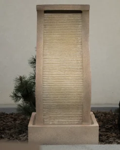 Havefontæne LED FORMIGA Beige