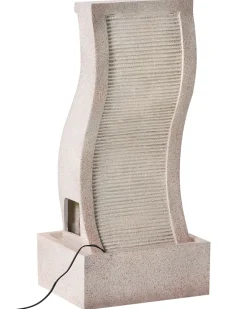 Havefontæne LED FORMIGA Beige