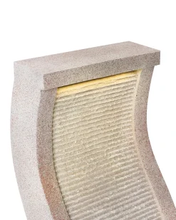 Havefontæne LED FORMIGA Beige