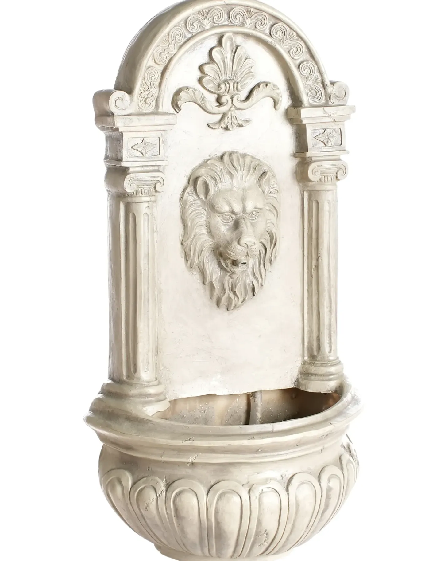 Havefontæne LED MARMORE Lys Beige