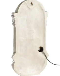 Havefontæne LED MARMORE Lys Beige