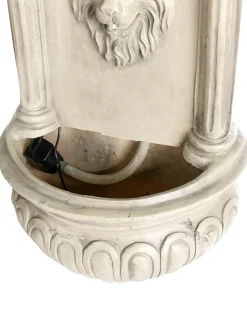 Havefontæne LED MARMORE Lys Beige