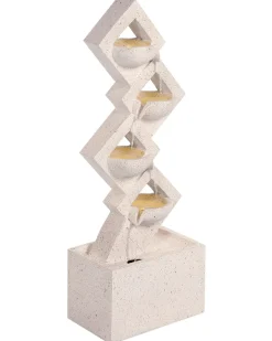 Havefontæne SHEGAR LED Beige