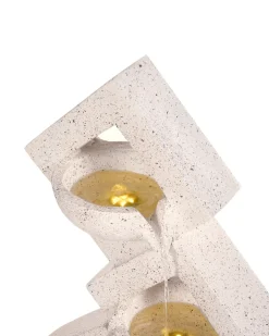 Havefontæne SHEGAR LED Beige