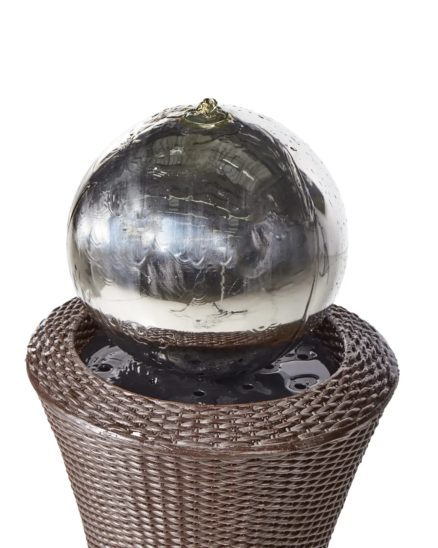 Havefontæne ZENYATTA LED Brun