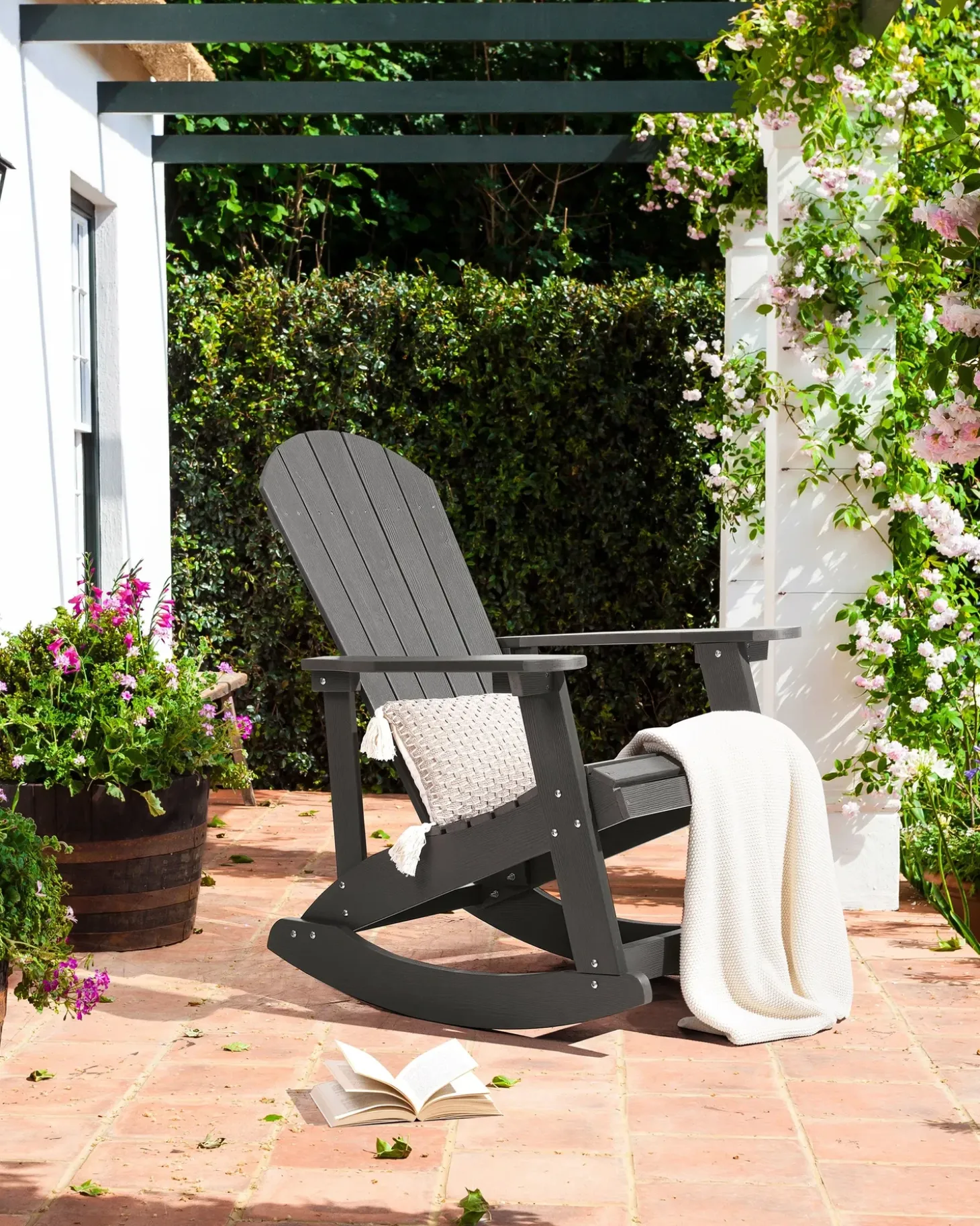 Havegyngestol ADIRONDACK Mørkegrå