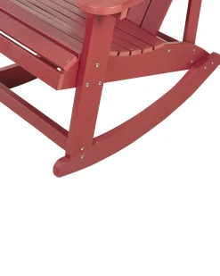 Havegyngestol ADIRONDACK Rød