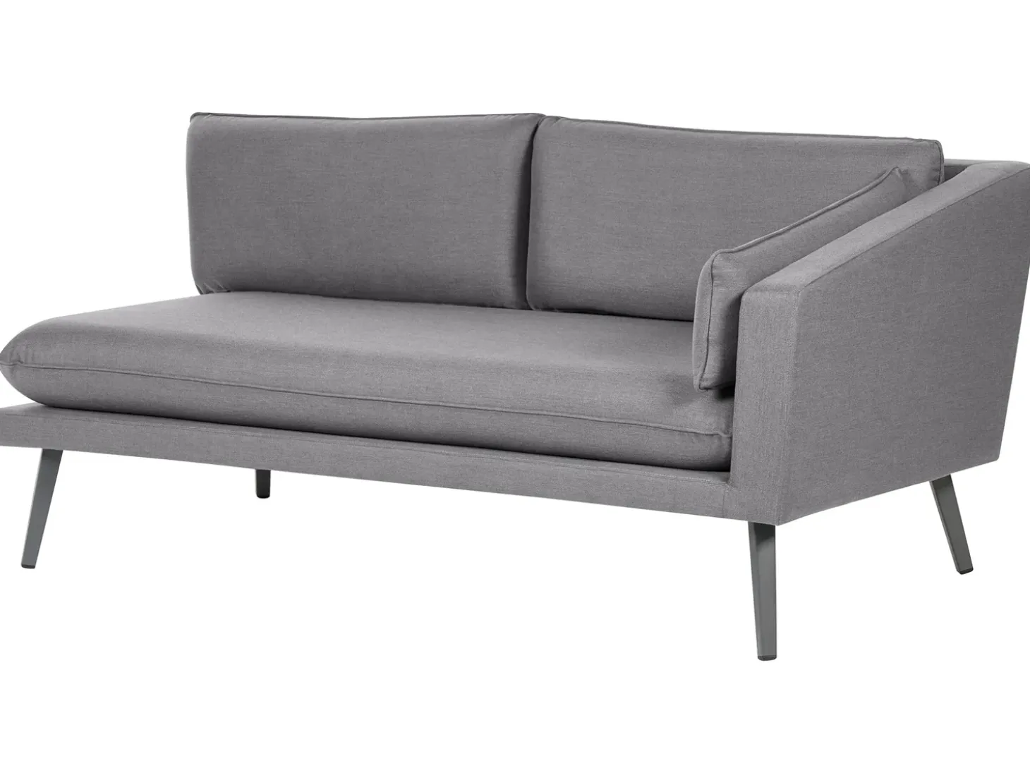 Have-hjørnesofa 5 personers LORETELLO Grå