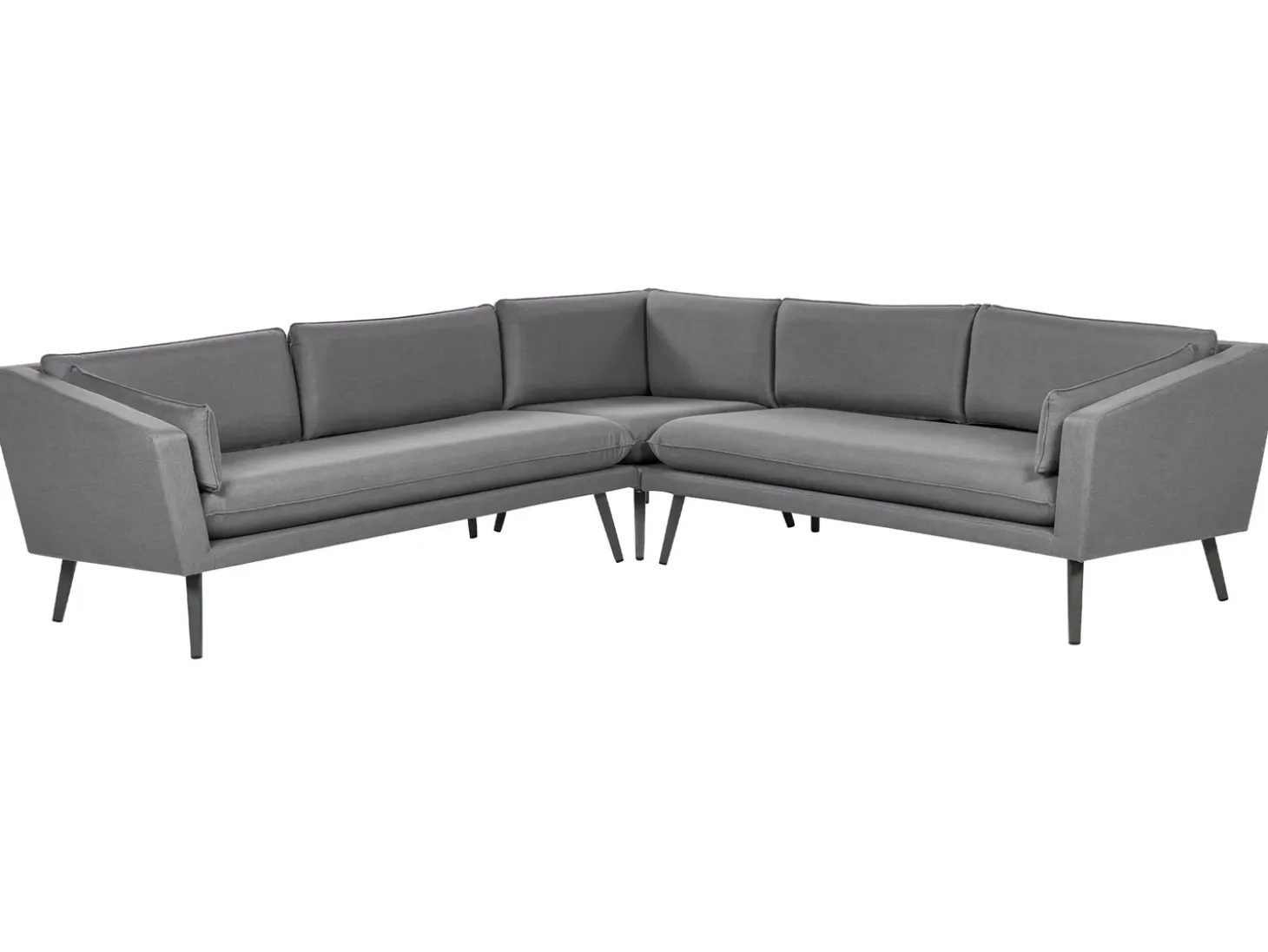 Have-hjørnesofa 5 personers LORETELLO Grå