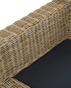 Havelænestol ARDEA Rattan Lysebrun