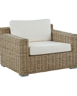 Havelænestol ARDEA Rattan Lysebrun