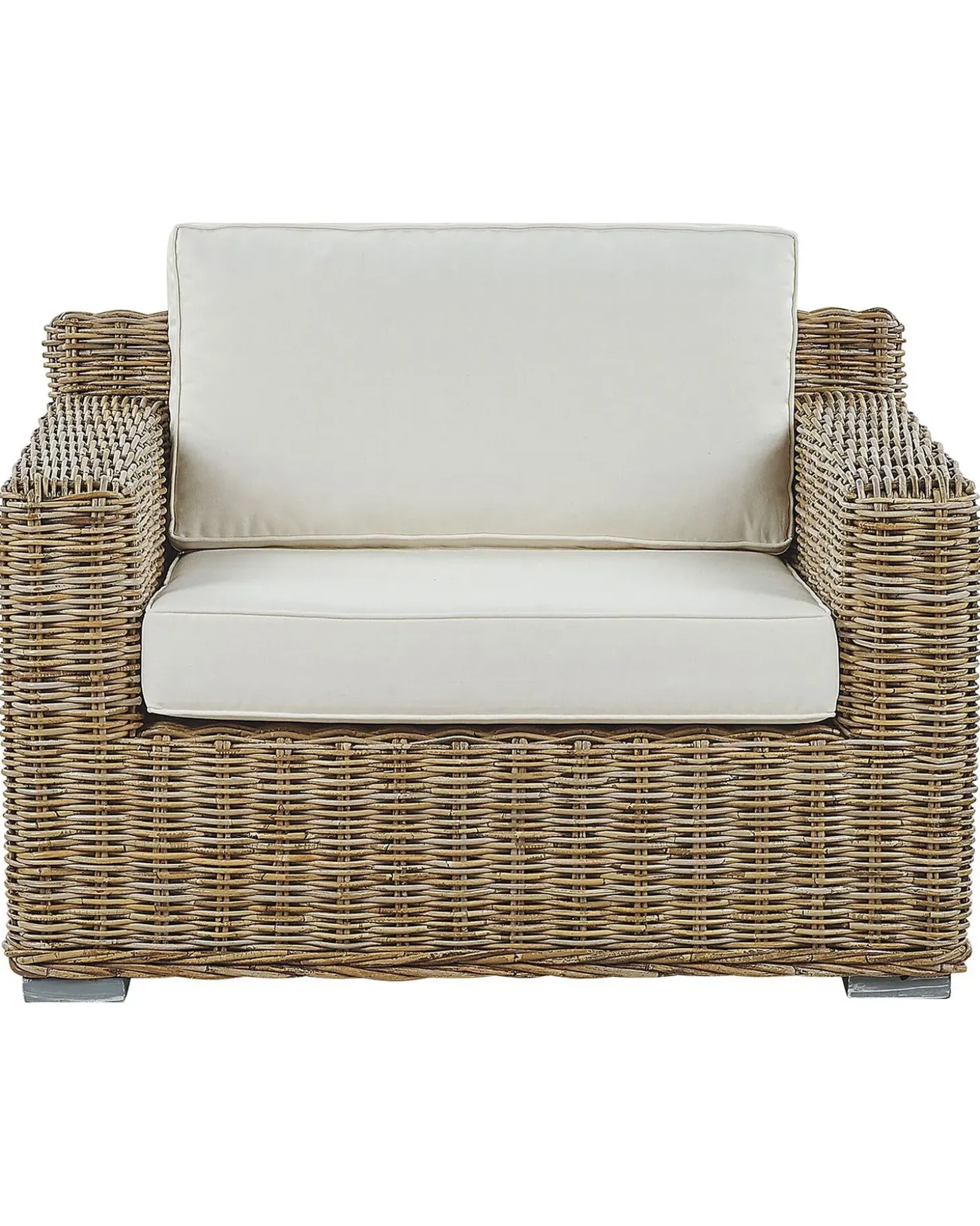 Havelænestol ARDEA Rattan Lysebrun
