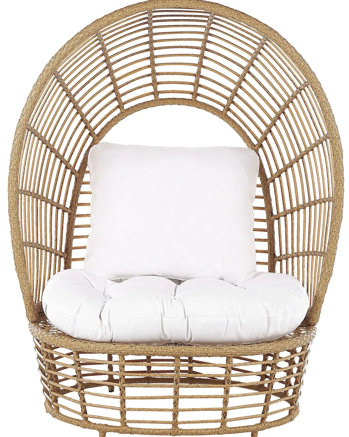 Havelænestol LIDO Rattan Beige