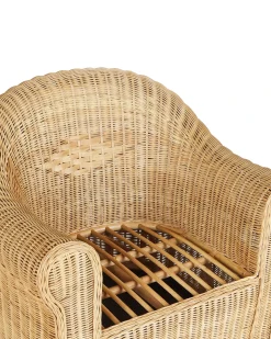 Havelænestol LIVADEIA Rattan Naturlig